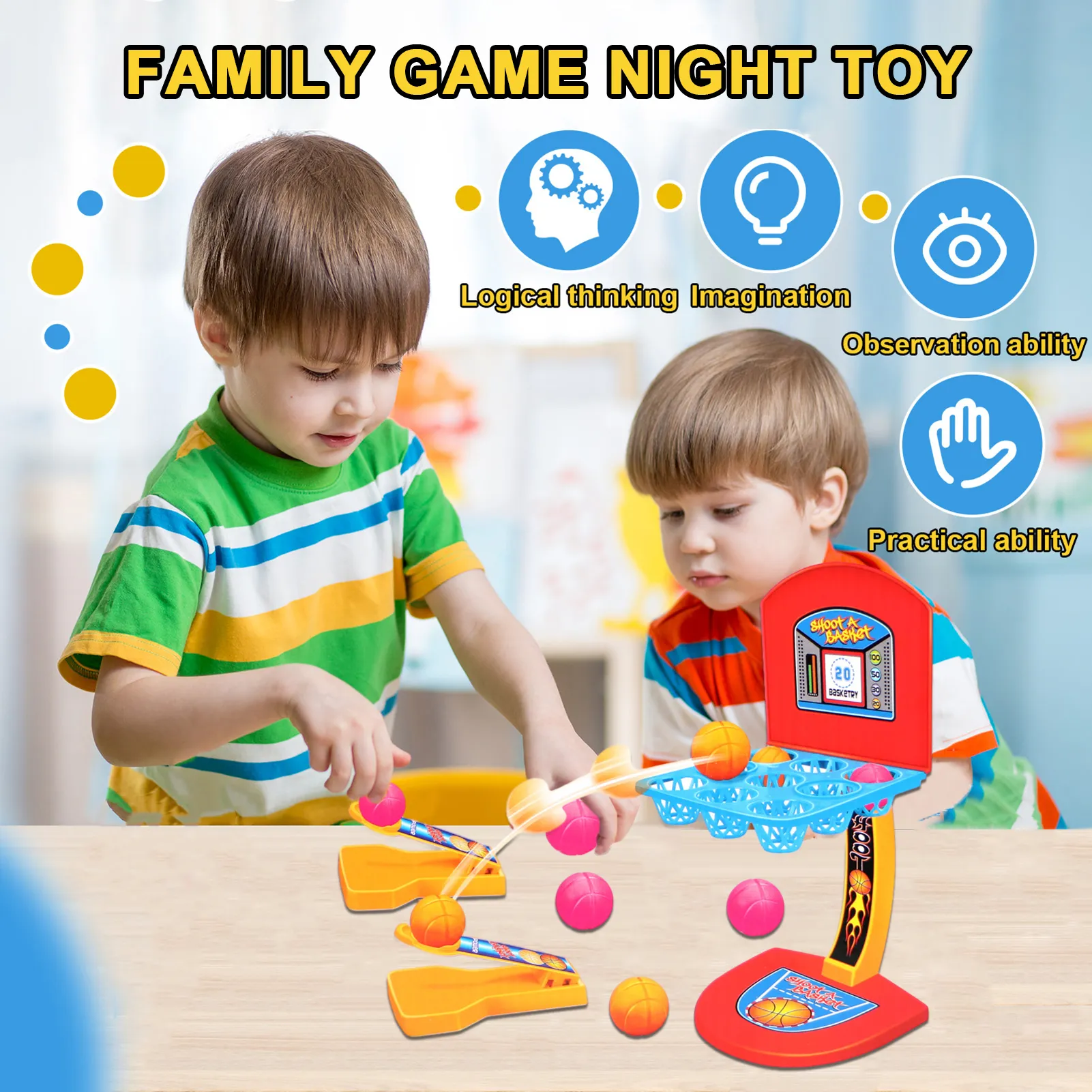 Two-player Bouncing Ball Game