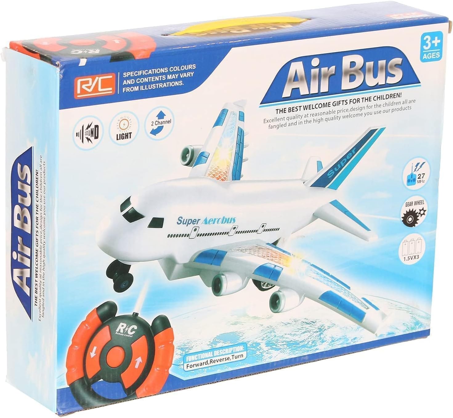 RC Mini Remote Control Airplane Smart Electric Airbus